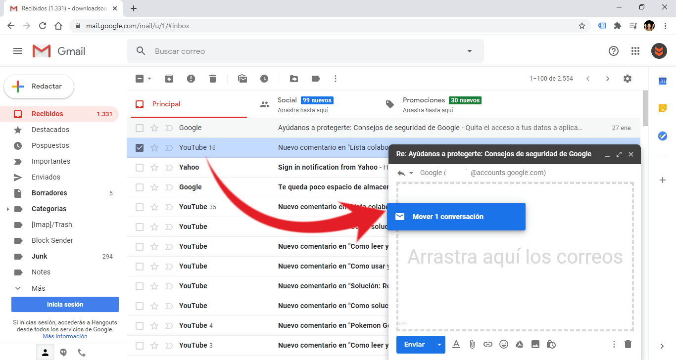 Cómo Enviar Correos Como Archivos Adjuntos En Gmail 7836